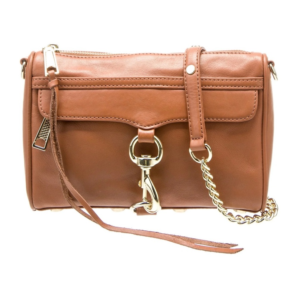 Rebecca Minkoff Mini M.A.C. Crossbody - Tan Leather
